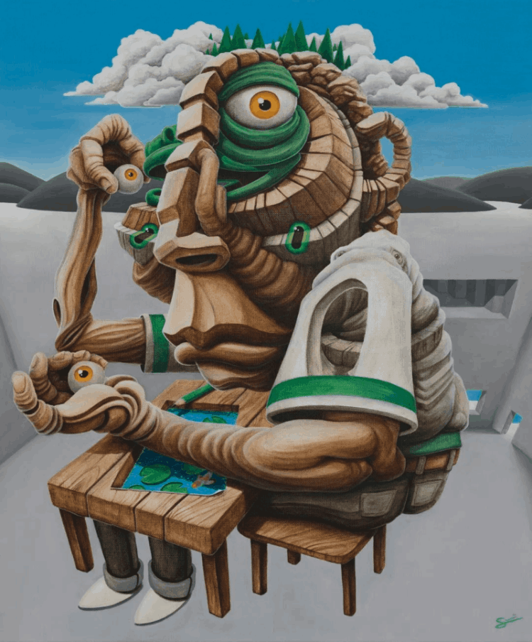 Sami peinture
